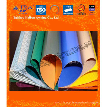 PVC faca revestido Tarpaulin tecido